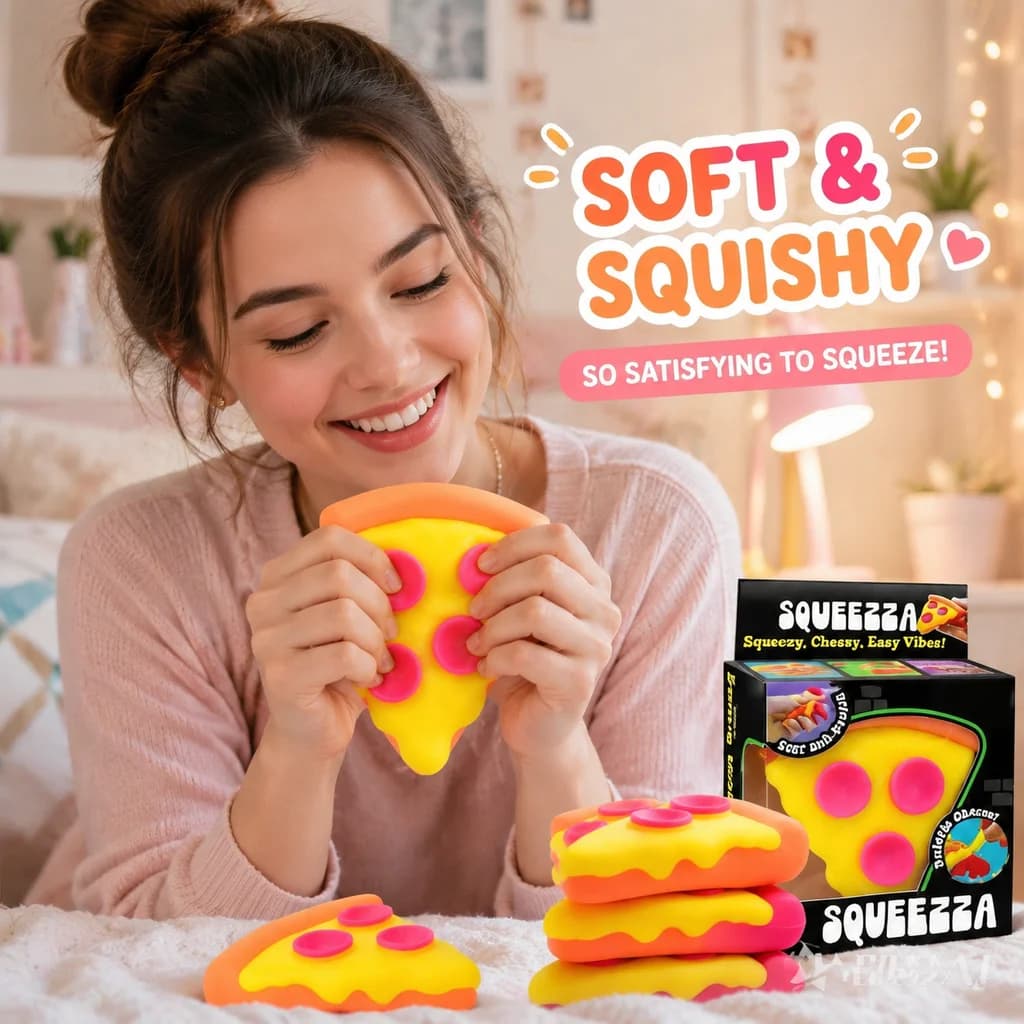 Stress Relief Toy Needoh Dippin Dazzler Squishy Fidget Sensory Mini Gift Box Fun Squeeze Novelty Play