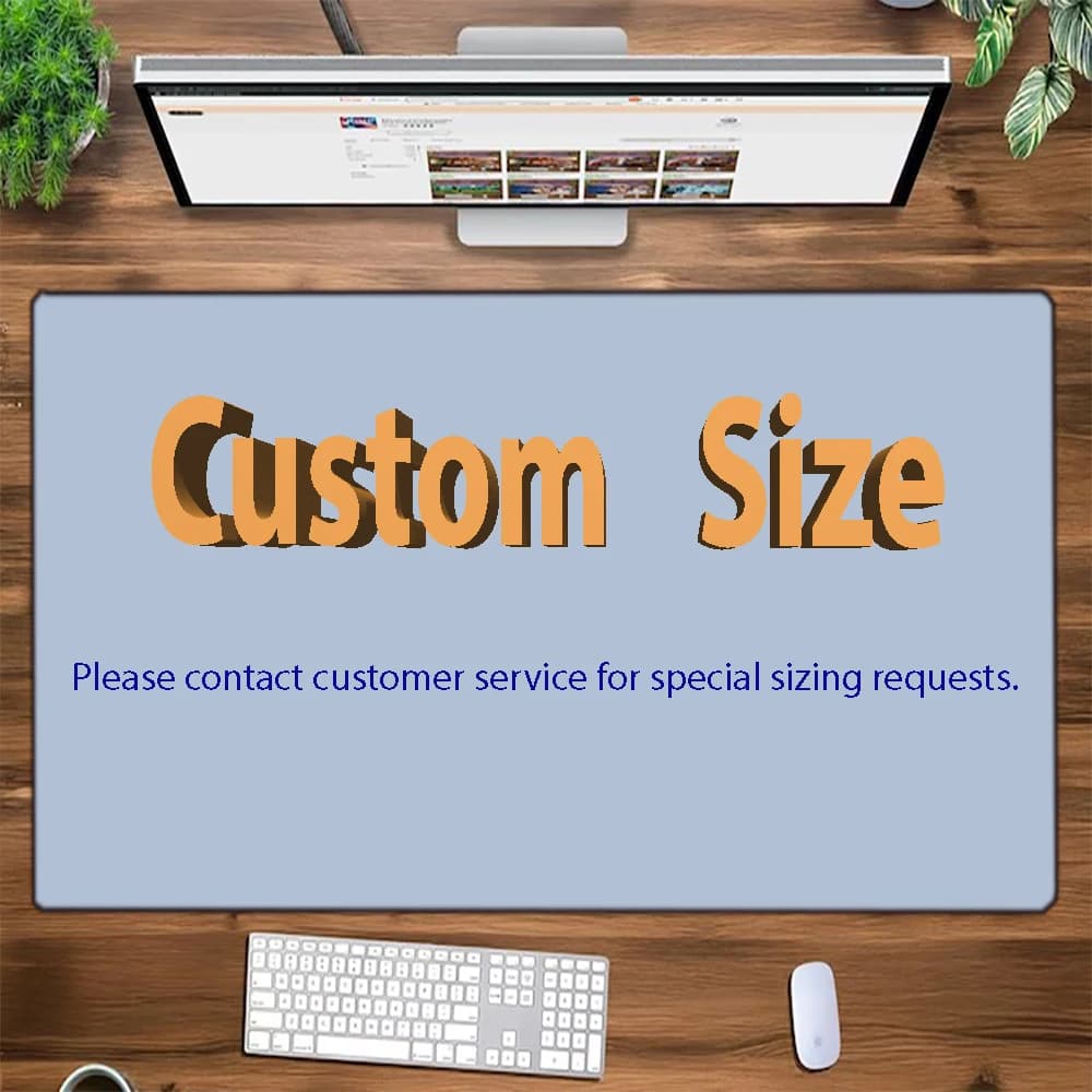 DIY Large Gaming Mouse Pad,non-slip Rubber Table Pad with Artistic ,perfect for Office,gaming and Laptop