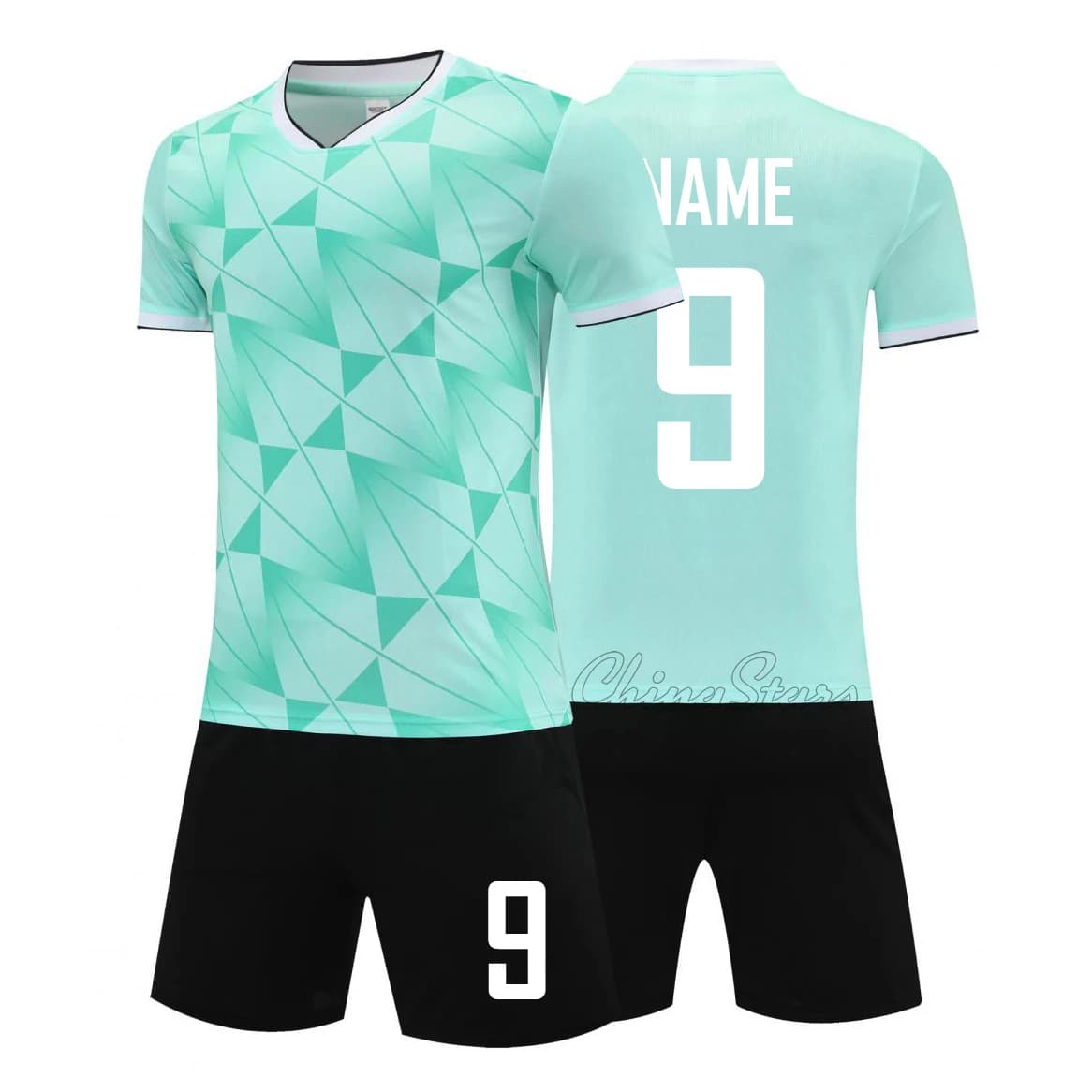 Completi da Calcio per Ragazzi, Uomini e Bambini, Maglie a Maniche Corte, Uniformi per Squadre di Calcio e Pallavolo, Completi Sportivi con Magliette e Pantaloncini