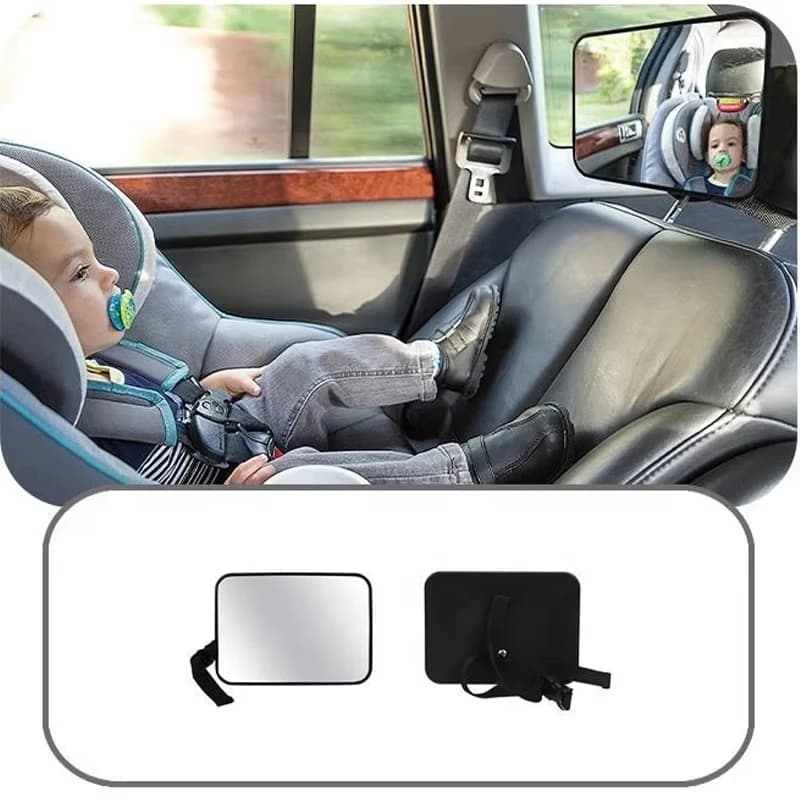 Specchietto Retrovisore per Auto per la Sicurezza dei Bambini, Monitor di Sicurezza per Poggiatesta del Sedile Posteriore