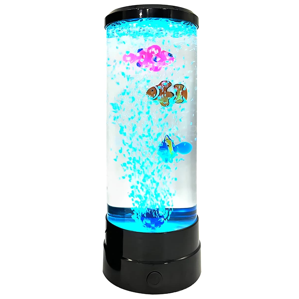 Kit lampada per pesci a LED multicolore che cambia acquario serbatoio luce notturna decorativa simulata lampada da tavolo a bolle di pesce decorazione da scrivania