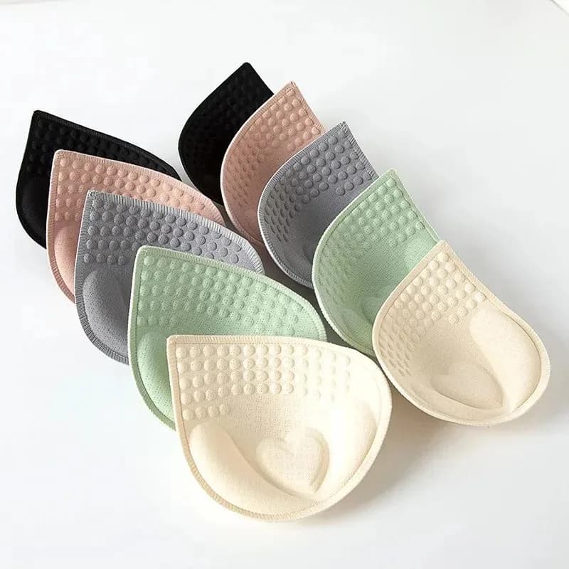 Costume da bagno donna imbottito in spugna di schiuma, cuscinetti push up, potenziatore, coppa sul petto, bikini spesso, inserti per costumi da bagno, reggiseno a triangolo