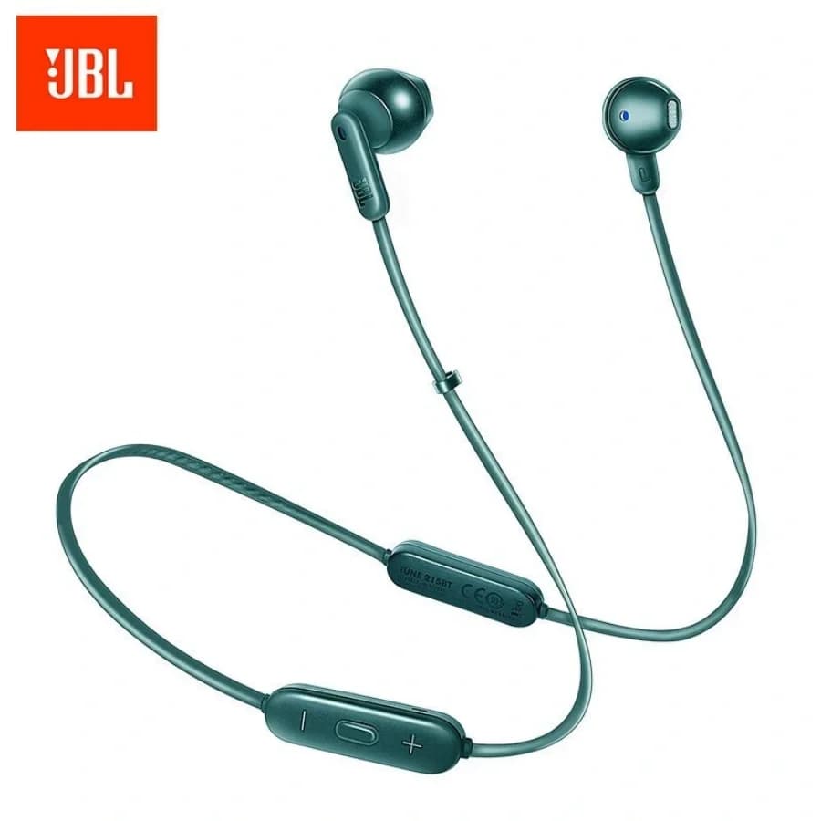 Auricolari Bluetooth JBL 125BT, cuffie in-ear, batteria a lunga durata, bassi profondi stereo, microfono integrato, protezione cavo, cavo da 0,3 m