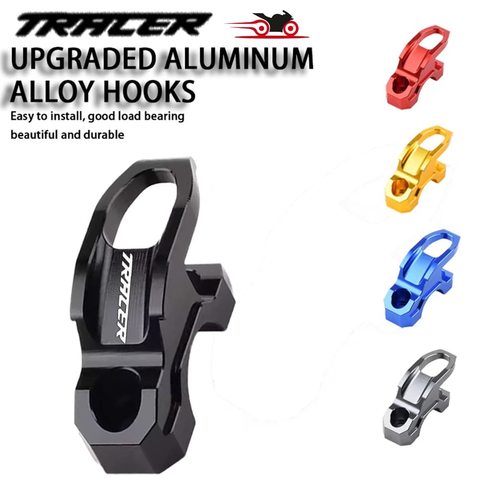 CNC Aluminum Motorcycle Accessories Helmet Luggage Hooks For YAMAHA TRACER Series Tracer 700 900 Tracer 9GT 7 9 9GT+