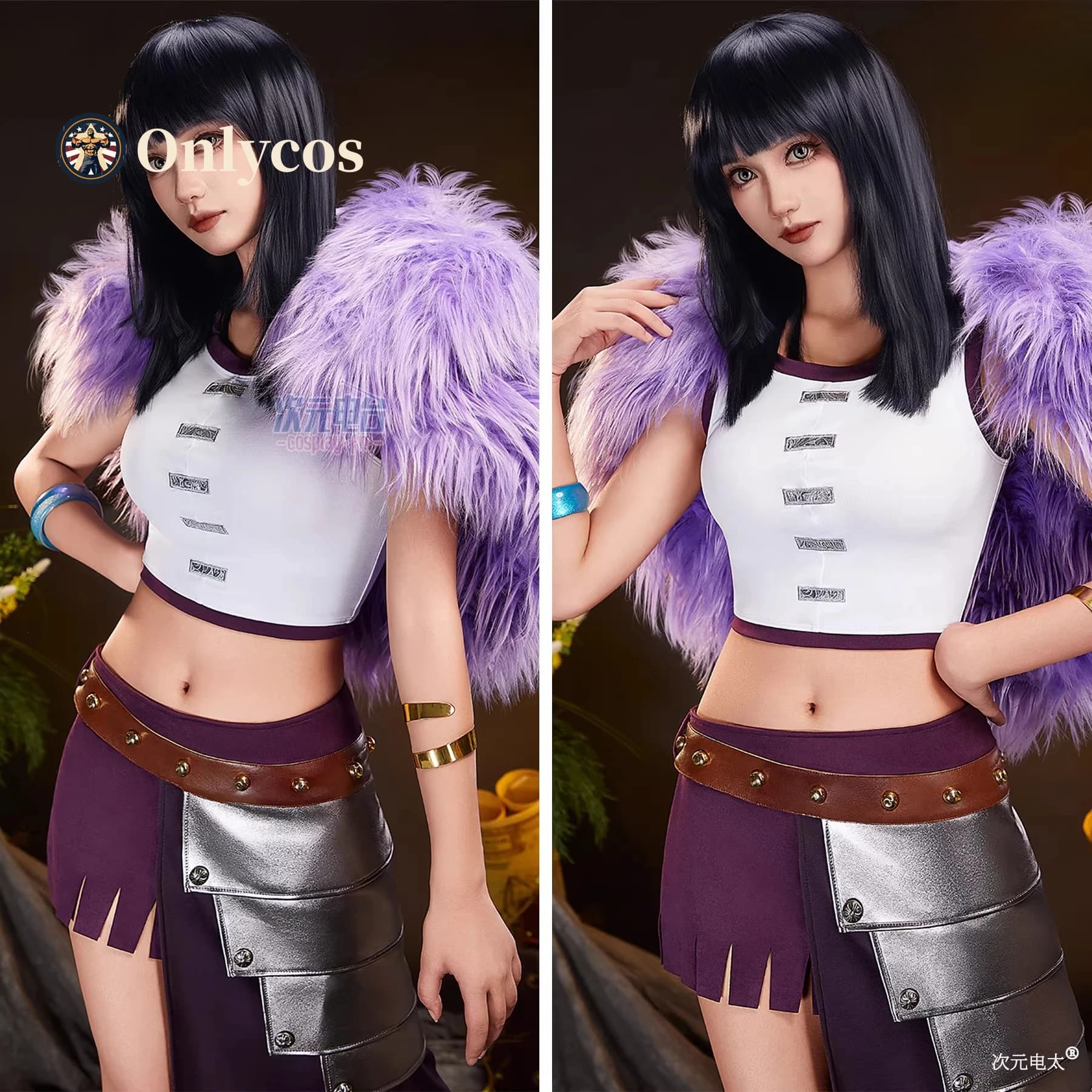 Elbaf Arc Nico Robin Cosplay Costume for Women's Role Games Sexy Girl Elegant Halloween Party Dress Set Complete COSFun