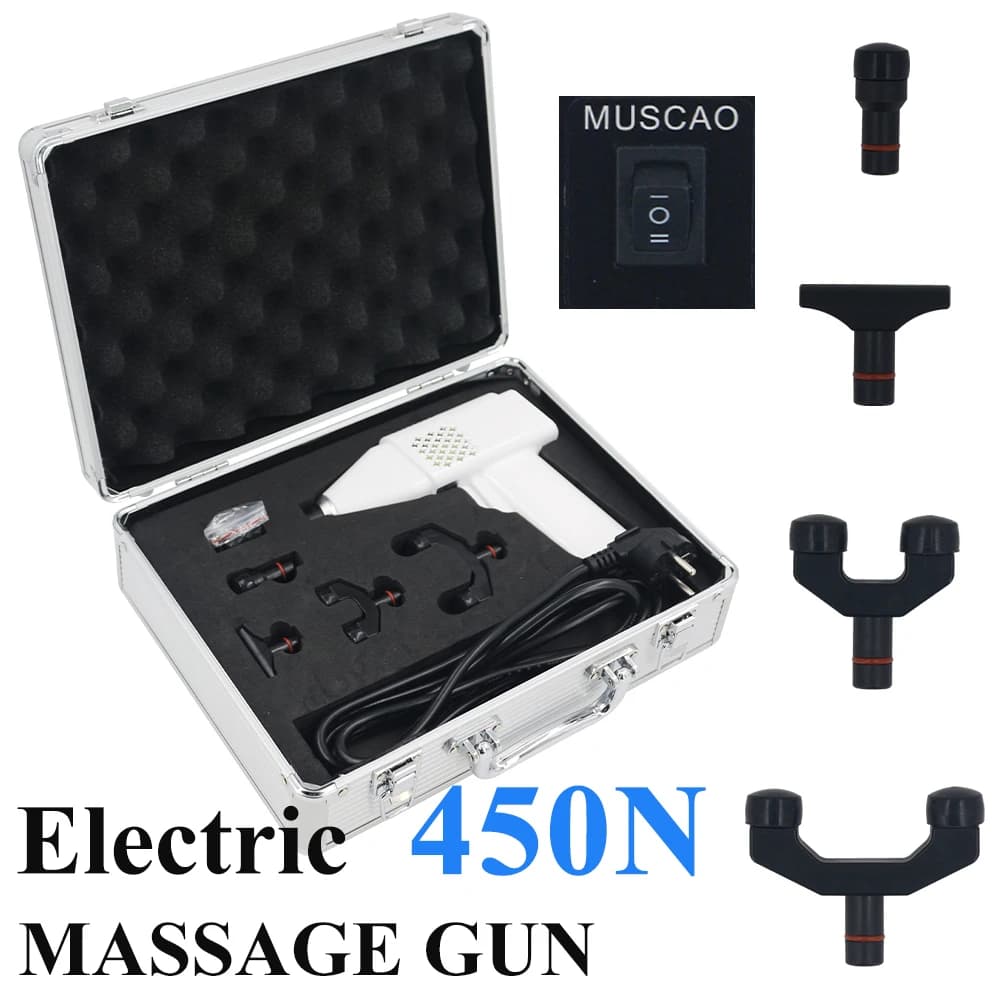 Electric Chiropractic Adjusting Tool 450N Impulse Therapy Spinal Correction Body Massage Relaxation Adjusrment Gun