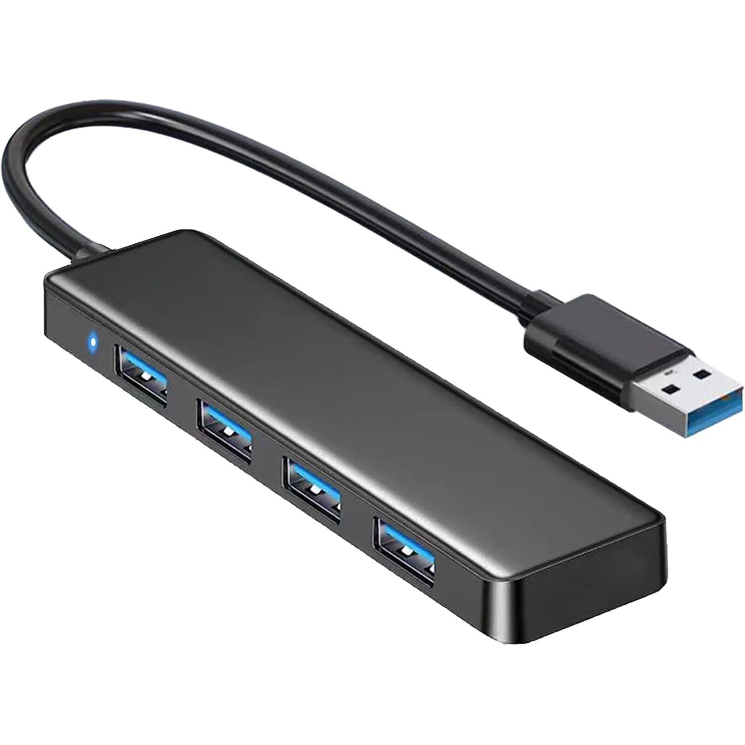 Hub USB 3.0 Hub USB a 4 porte Splitter USB Espansore USB per laptop, Xbox, unità flash, stampante, fotocamera, tastiera, mouse