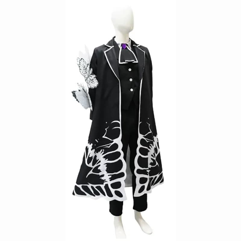 Library Of Ruina Holy Declaration Butterfly Funeral Gregor Cosplay-Anime Game Halloween Christmas party costume for men women