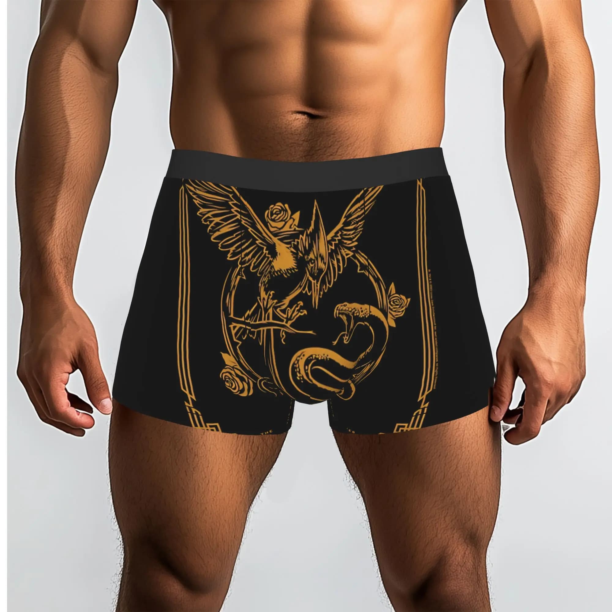 The Ballad Of Songbirds And Snake The Hunger Games Mutande da uomo, slip da uomo, pantaloncini ventilati, boxer