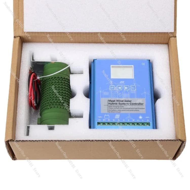 Regolatore di Carica 1KW 2KW 12V 24V 48V per Generatore Eolico, Pannello Solare, Batteria al Litio LiFePO 1000W 2000W