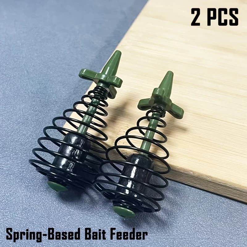 Set of 2 Waist Bags for 3 Weights in Metal | Precision feeder for carp fishing, anti-rust and without rigging