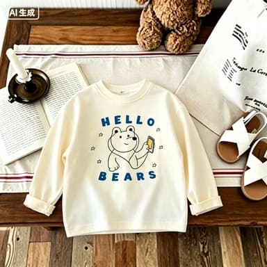 Autumn Cartoon Printed Children's T-shirt Long Sleeved Autumn Top Boys Cartoon T-shirt Casual Wear Children's Pullover