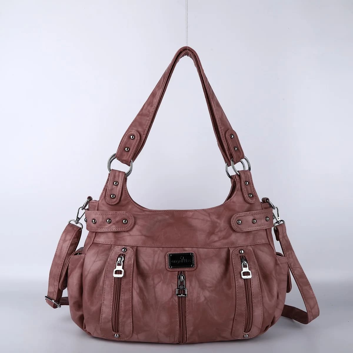 Angel kiss Borse da donna Borsa a tracolla moda Borsa grande con manico superiore Borsa per gnocchi Borsa a tracolla multitasche Borsa grande