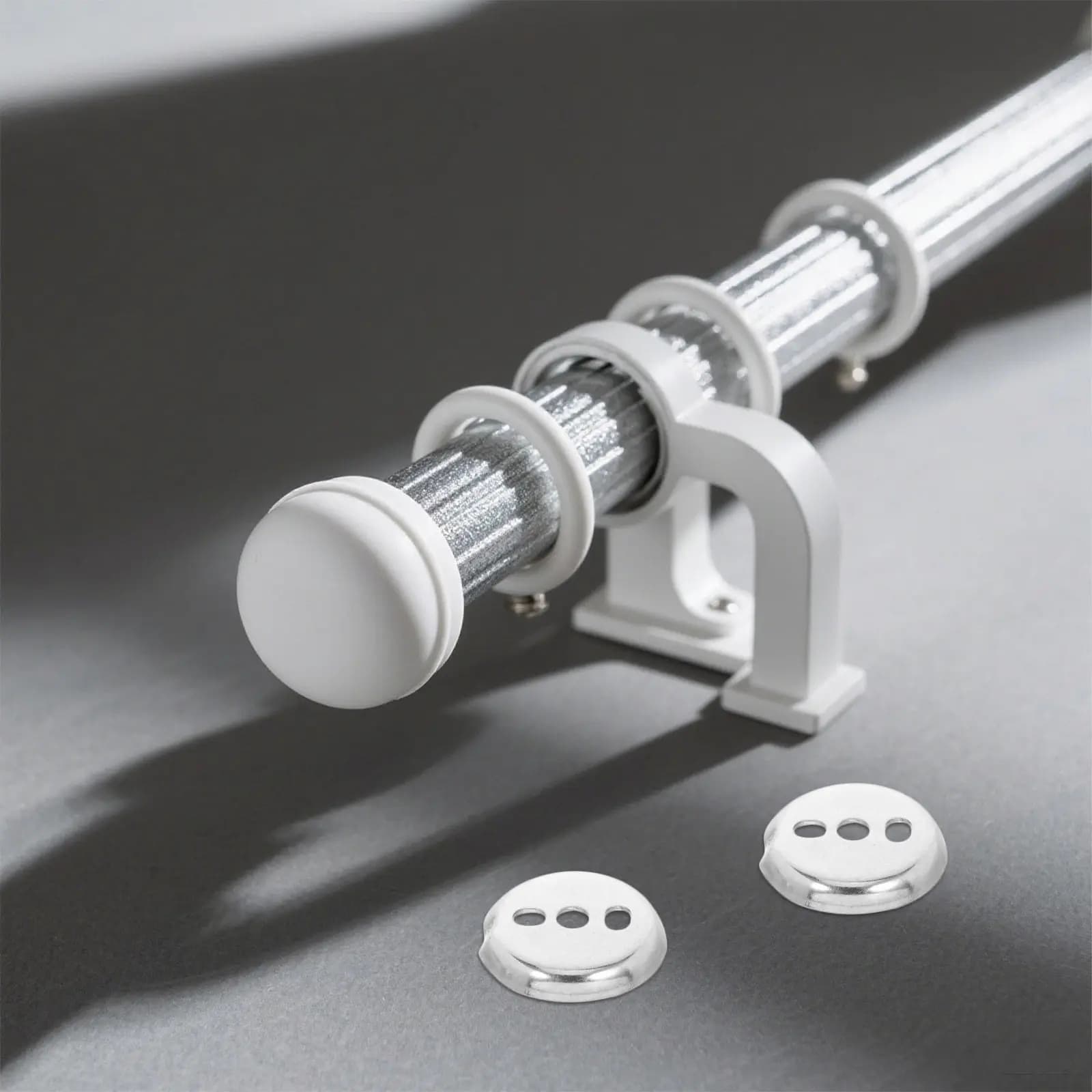 6Pcs Rust Proof Stainless Steel Towel Bar Mounting Kit Universal Compatibility Towel Rack Bracket Toilet Paper Holder Repair