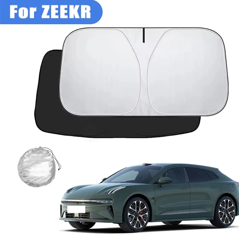 Parasole per Parabrezza Auto ZEEKR 001 007 009 X 7X 8X, Copertura Anteriore, Protezione UV, Accessori Interni Auto