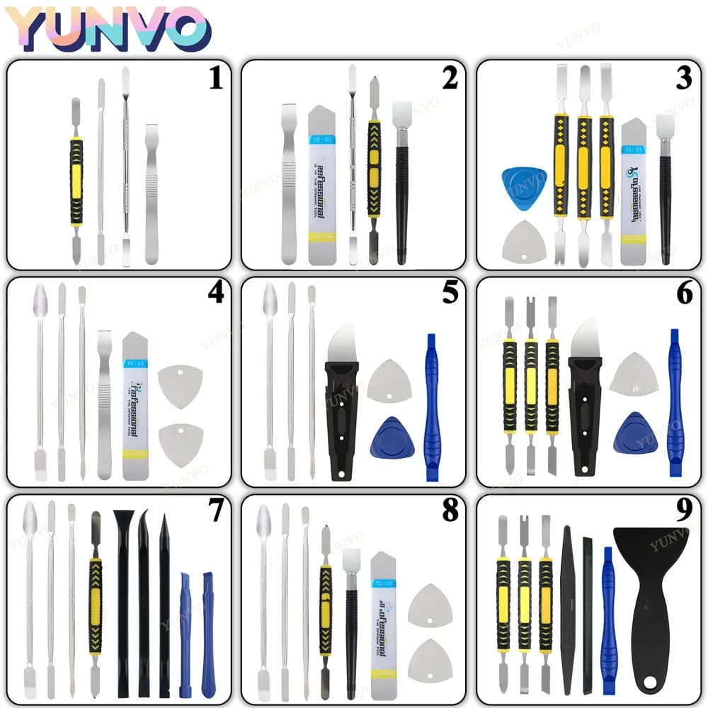 Mobile Phone Repair Tool Screwdriver Tablet Battery Disassembly Screen Opening Dust Cleaning Disassembly set Small Pentagon