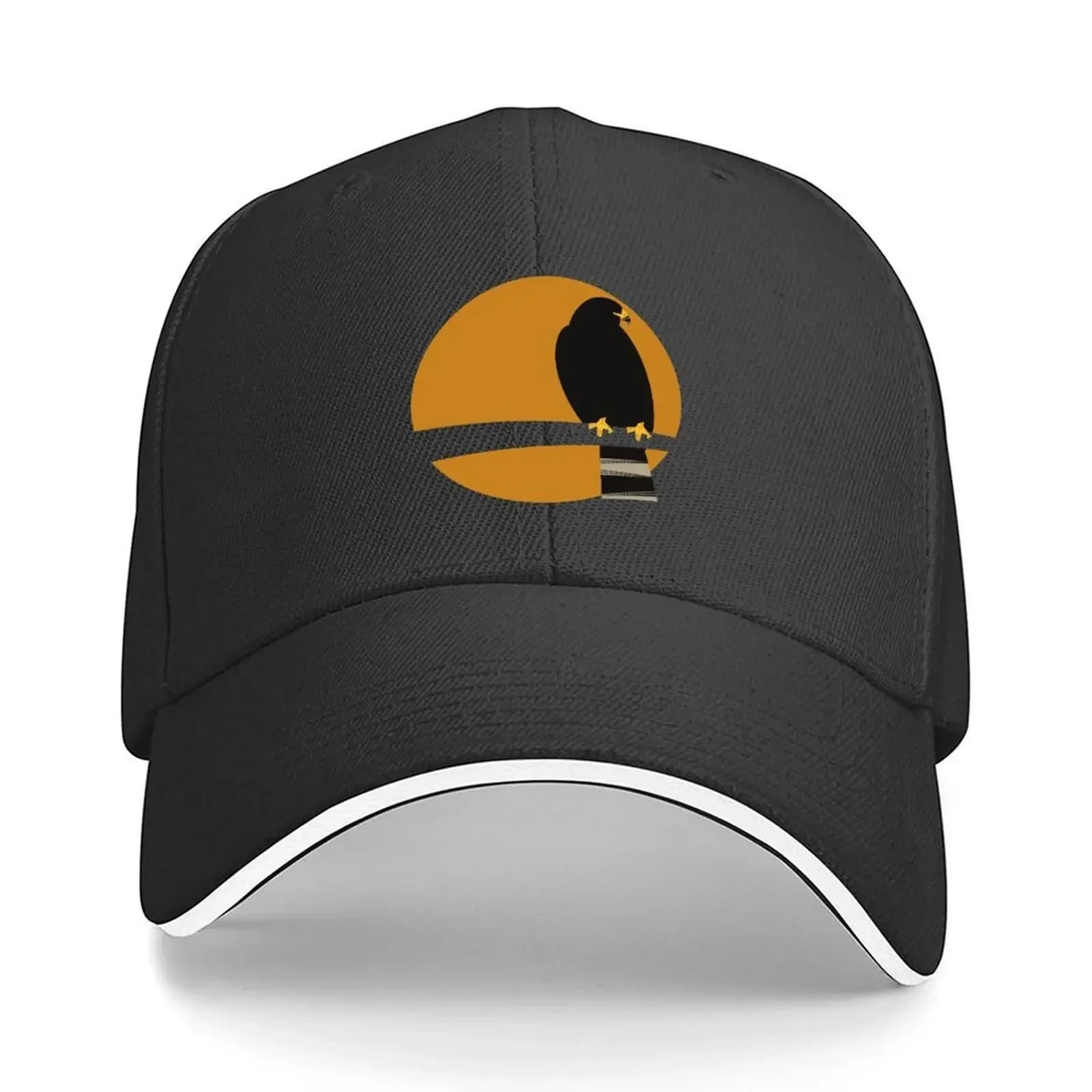 2026 Zone-tailed Hawk (Buteo albonotatus) - Texas Threatened Bird Baseball Cap hard hat Beach Outing cute Female Men's