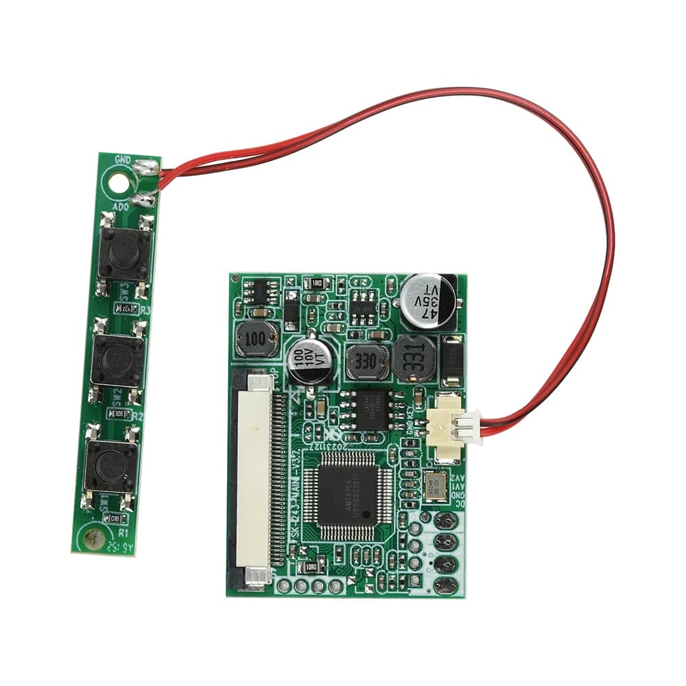 Kit Modulo Scheda Driver Monitor LCD 4.3/5 Pollici Display Multifunzione per Audio-Video Auto Cornice Fotografica Digitale