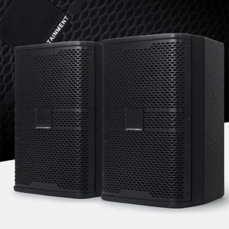 Altoparlante passivo Full Range da 8 pollici Altoparlante DJ da 120 W Altoparlante a parete Altoparlante da 8ohm Sound Box Sistema audio per Karaoke Uso domestico KTV