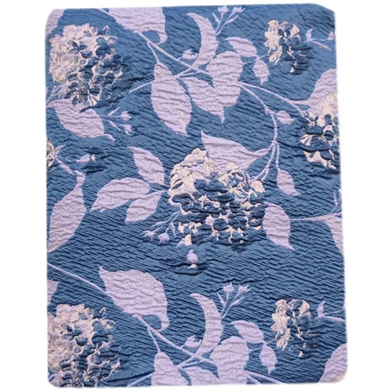 Yarn-dyed Jacquard Brocade Fabric Three-dimensional Flower Pattern Dress Trench Coat Women's Design Fabrics Diy Sewing by Meter