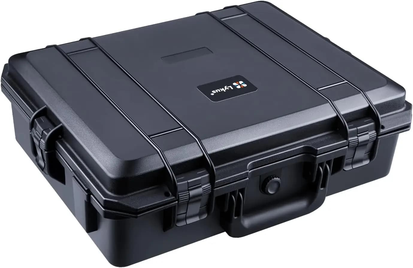 HC-5010 Custodia rigida impermeabile grande con schiuma, dimensioni interne 19,7x15,7x6,5 pollici, adatta per elettronica e altro ancora