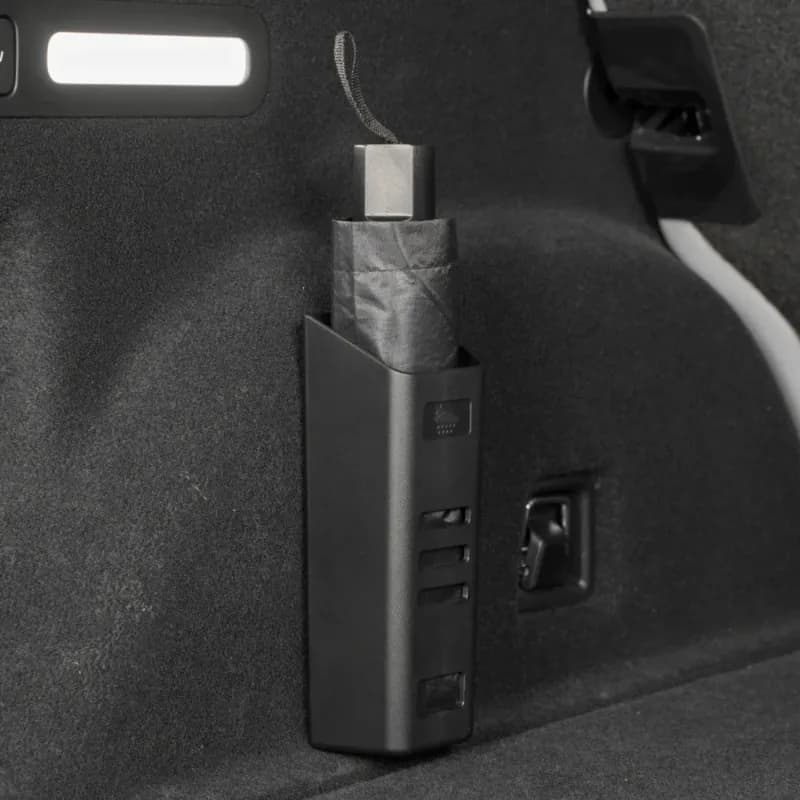 Portabicchieri e Portaoggetti Multifunzione, Organizzatore per Ombrelli, Scatola Portaoggetti per Ombrelli da Auto, Accessori per Interni Auto