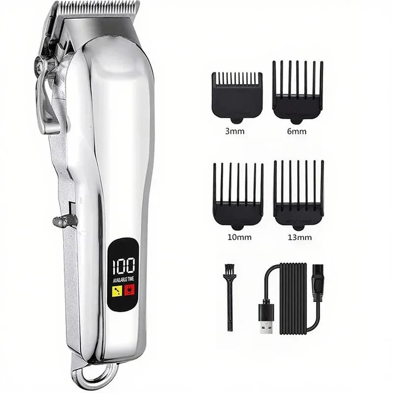 Professional Cordless Low Noise Electric Dog Grooming Clipper Pet Hair Trimmer Shaver Cutter Machine Scissors