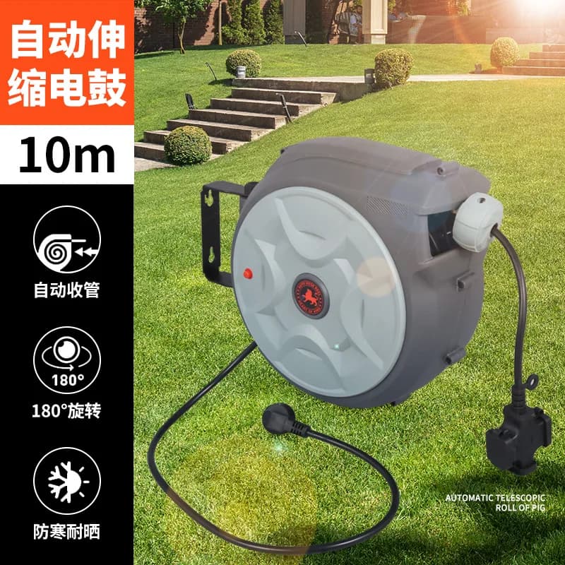 Il produttore fornisce mulinello per batteria elettrica telescopico automatico, mulinello per riparazione auto, riparatore di tubi, riparazione auto, batteria elettrica