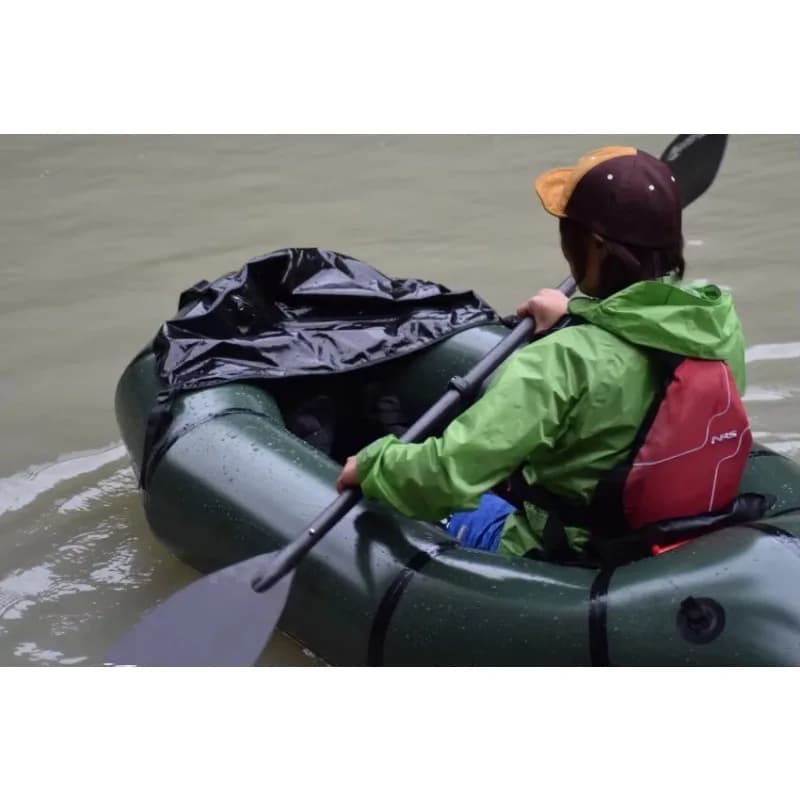 Packraft Gonfiabile Ultraleggero in Tessuto TPU, Kayak Leggero per Acque Bianche, Packrafting, Pack Raft, Kayak, Barca