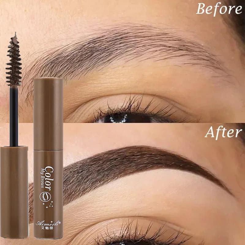 Naturale nero marrone liquido tintura sopracciglio Gel crema sopracciglio tinta tatuaggio penna impermeabile a lunga durata Mascara tinta trucco cosmetico