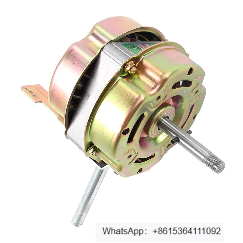 Motore per ventilatore da pavimento domestico commerciale industriale commerciale ad alta potenza da 140 W Motore in rame puro Motore a 12 assi con denti a vite