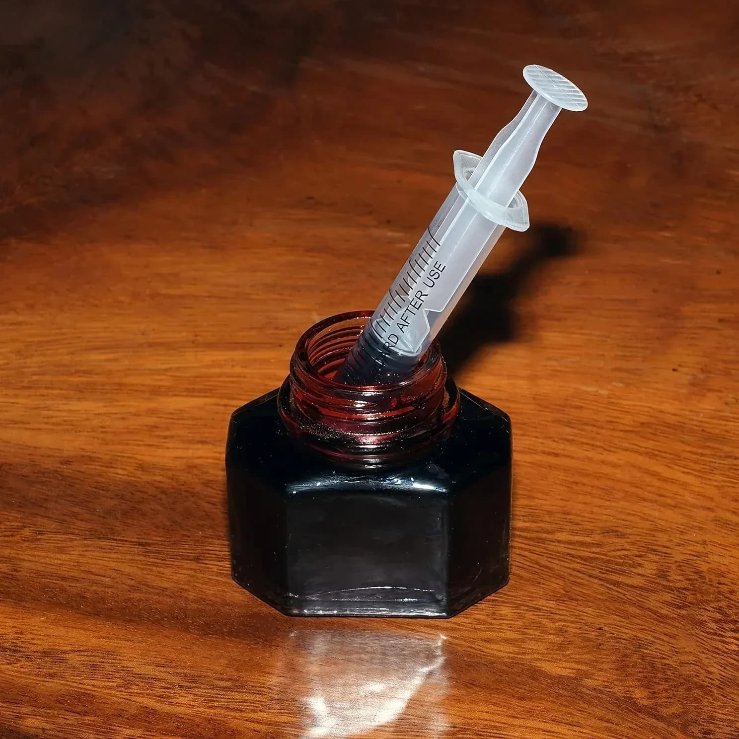 5 Pack 5ML/CC Premium Ink Filling Syringe with Blunt Needle Tip for Fountain Pen