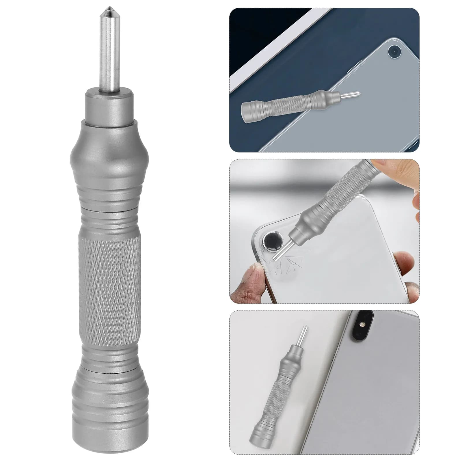 Phone Back Glass Breaker Pen for Smartphone Rear Cover Removal Tool Precise Disassembly Fast Adhesive