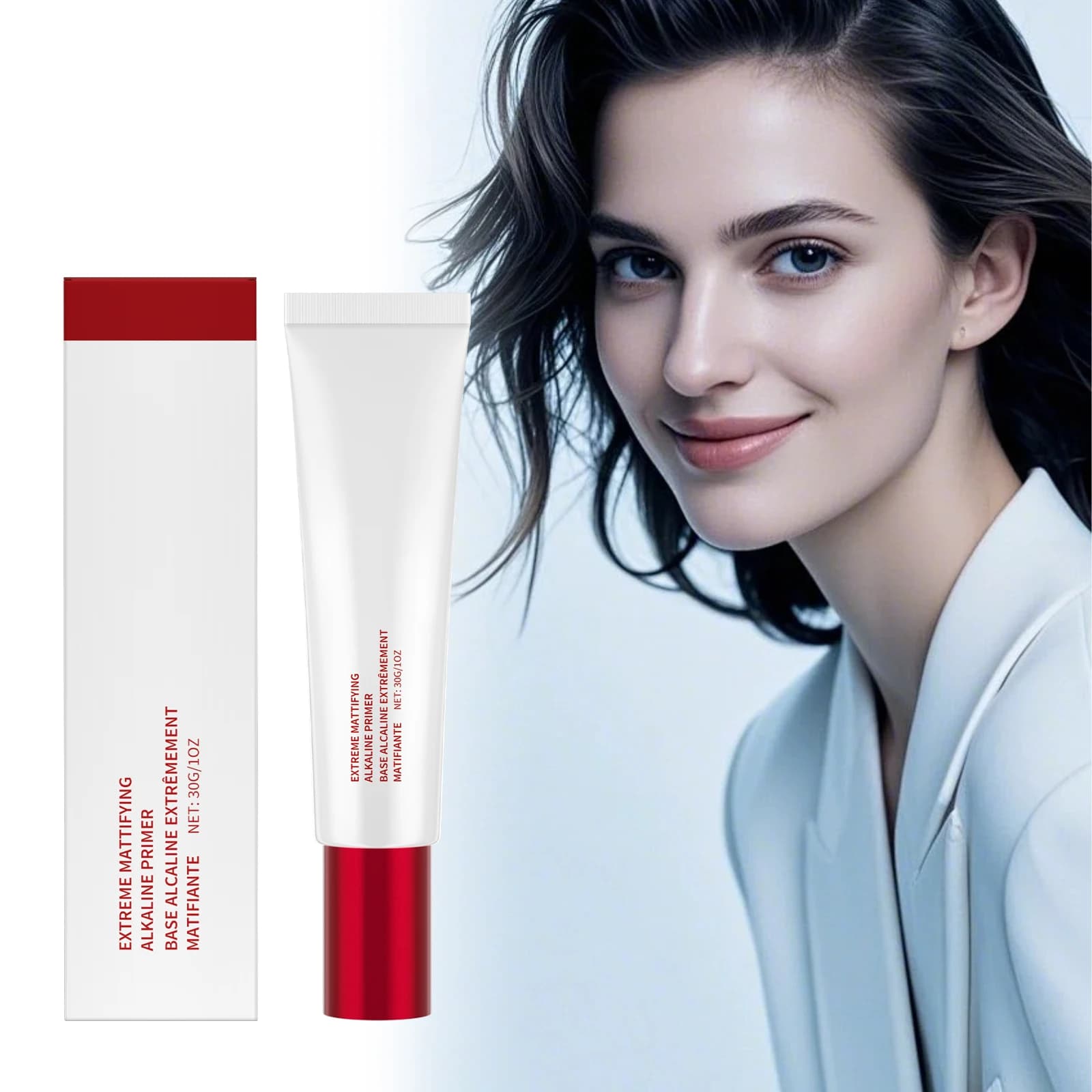 Hydrating Primer: Lightweight and Hydrating Base for a Natural Finish Soft-Focus Effect, Radioso, Keeps the Skin Hydrated
