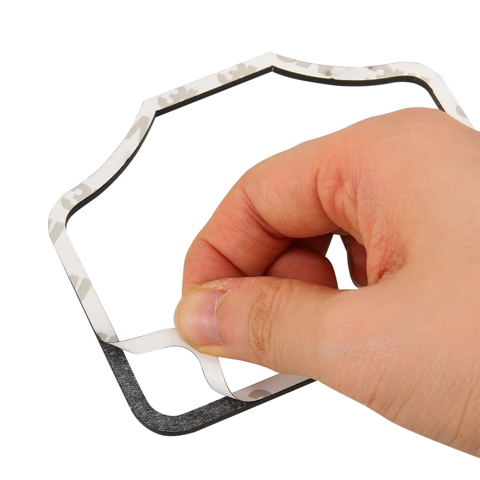 Anello di fissaggio antiscivolo in plastica per console auto, porta carte di credito e chiavi per Tesla Model 3/Y, organizer chiavi in plastica per console centrale
