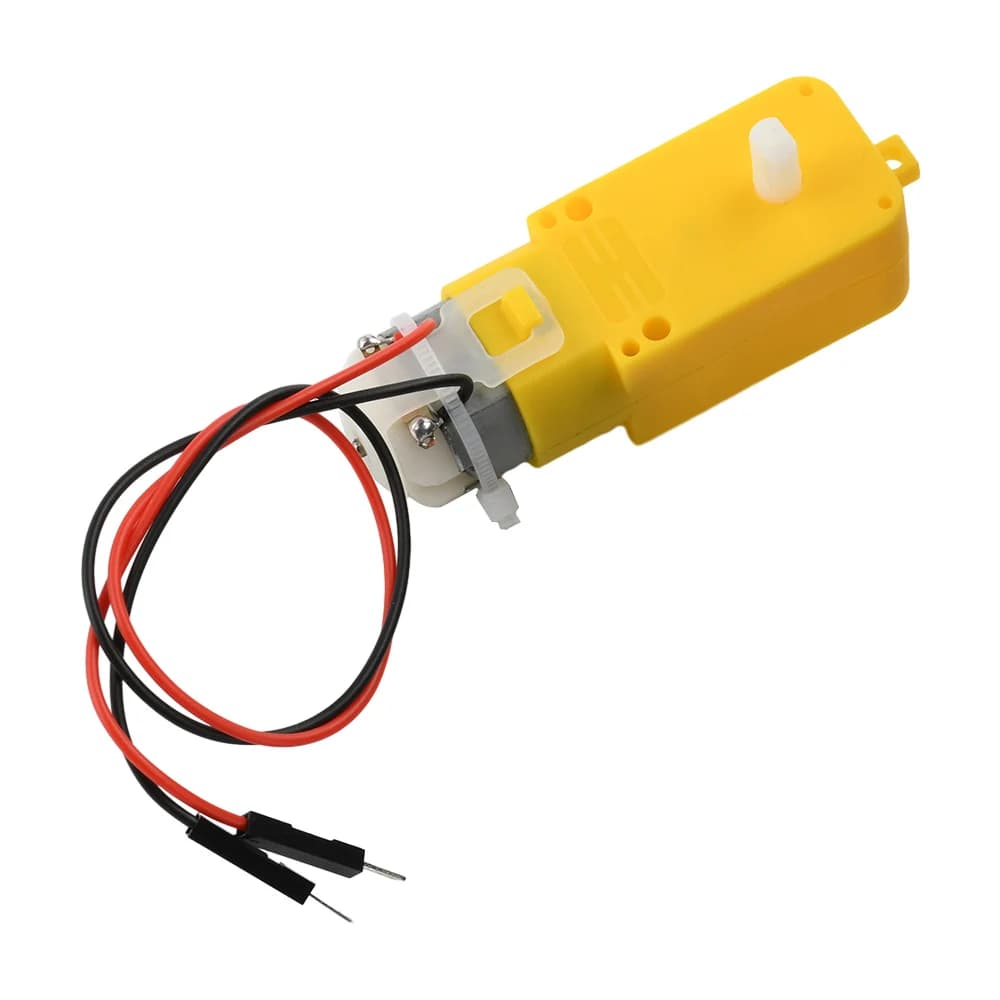 DC 3-6V TT motor double axis gear motor gear 1:48 suitable for Arduino DIY smart car robot driving car toy airplane