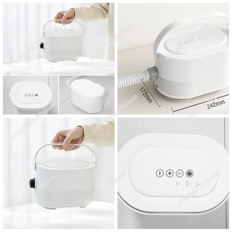 Macchina per Bolle Elettrica per SPA Domestica, Macchina per Bagno Completamente Automatica, Macchina per Idromassaggio, Tappetino da Bagno con Telecomando Wireless