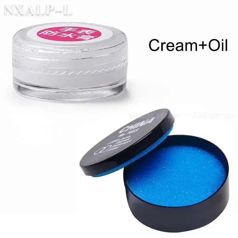 2pcs/set Watch Grease Automatic Adhesion Waterproof Oil Silicone Grease Cream Box O-Ring Seal Lubricant Professional Repair Tool