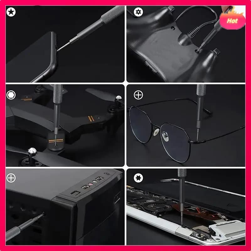 New Screwdriver Sets Precision Screwdriver Set, PC Electronic Tools Kit, Laptop, RC, Computer, Telephone Repair Kit