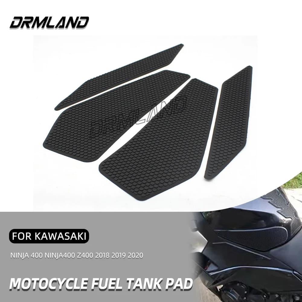 For Kawasaki Ninja400 Z400 Ninja 400 Z 400 2018 2019 2020 Motorcycle Relief of Carburet Guard Ginocchio Grip Traction Lateral Stickers