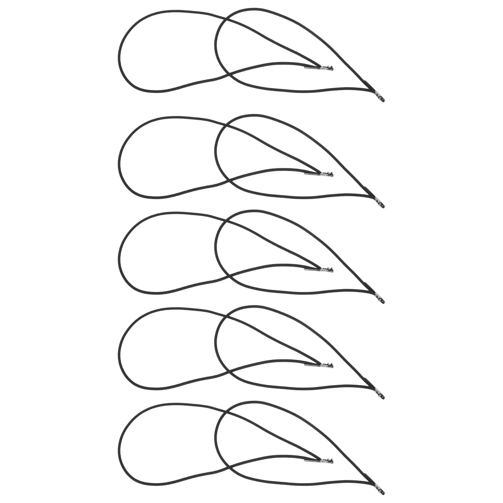 Set di 7 Elastici Regolabili per Quaderni da Viaggio, Chiusure Elastiche per Diari, Agende, Accessori per Quaderni da Viaggio