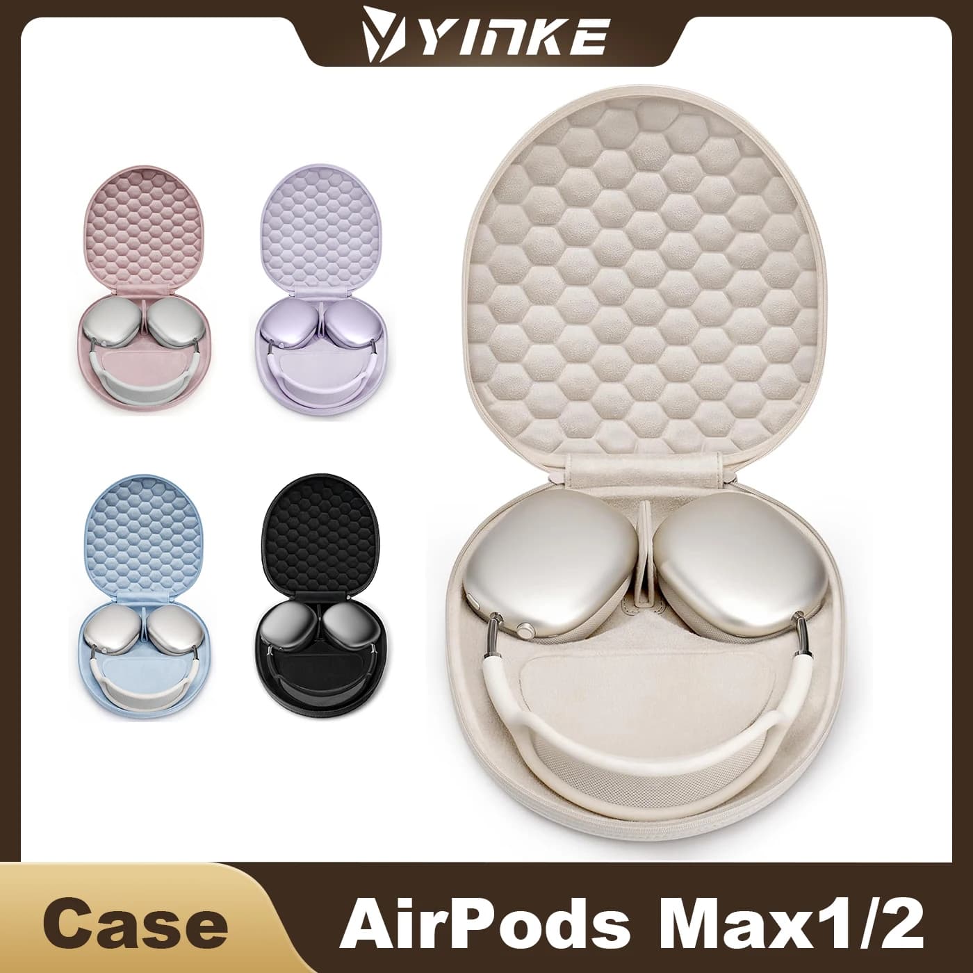 Smart Case 2.0 for AirPods Max headphones, ultra-thin portable travel bag with magnetic cover, AirPods Max accessories