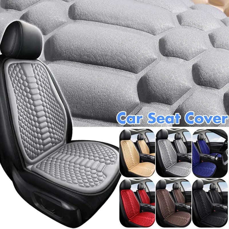 1PC Car Front Seat Chair Cushion Comfortable Soft Pad Cover Protector Mat Four Season Universal Auto Interior Accessories