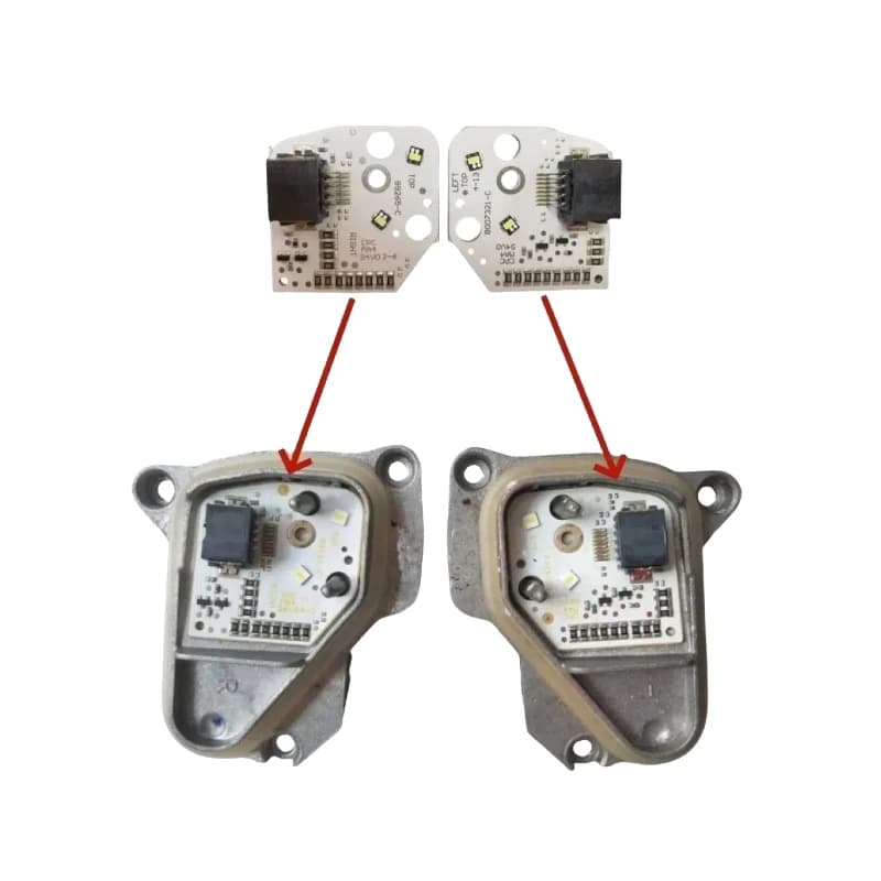 NUOVO modulo faro LED modulo DRL luce di marcia diurna OE # 5F 0941475 5F 0941476 Per VW Seat Leon MK3 2013 2014 2015 2016