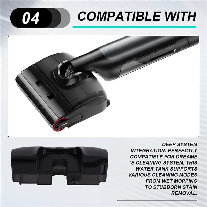 【HOME TOOL】Parti di ricambio per aspirapolvere - Serbatoio dell'acqua trasparente per aspirapolvere robot Dreame Mova M10/M10 Pro/M10 Station
