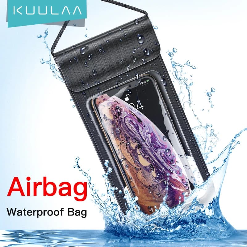 KUULAA Sacchetto Del Telefono Impermeabile Subacquea Cassa Del Telefono Del Sacchetto di Nuoto di Immersione Subacquea Sacchetto Della Cassa Del Telefono per Xiaomi iPhone Huawei Samsung