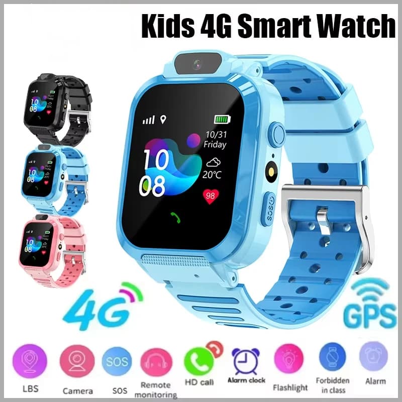 Smart Watch for Kids SOS GPS Position Phone call SIM Card Smart Watch for Kids Camera Waterproof Update Watch for Kids Gift