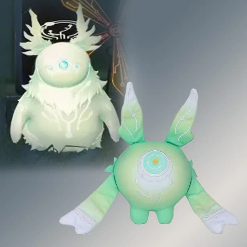 Wuthering Waves Soliskin Themed Plush Toy Cartoon Figure Idol Plushies Pillows Stuffed Dolls Birthday Christmas Gift For Fan