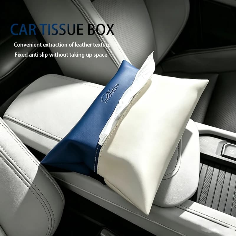 1 porta fazzoletti per auto, porta fazzoletti da appendere al schienale del sedile, porta fazzoletti, contenitore per auto e organizer.