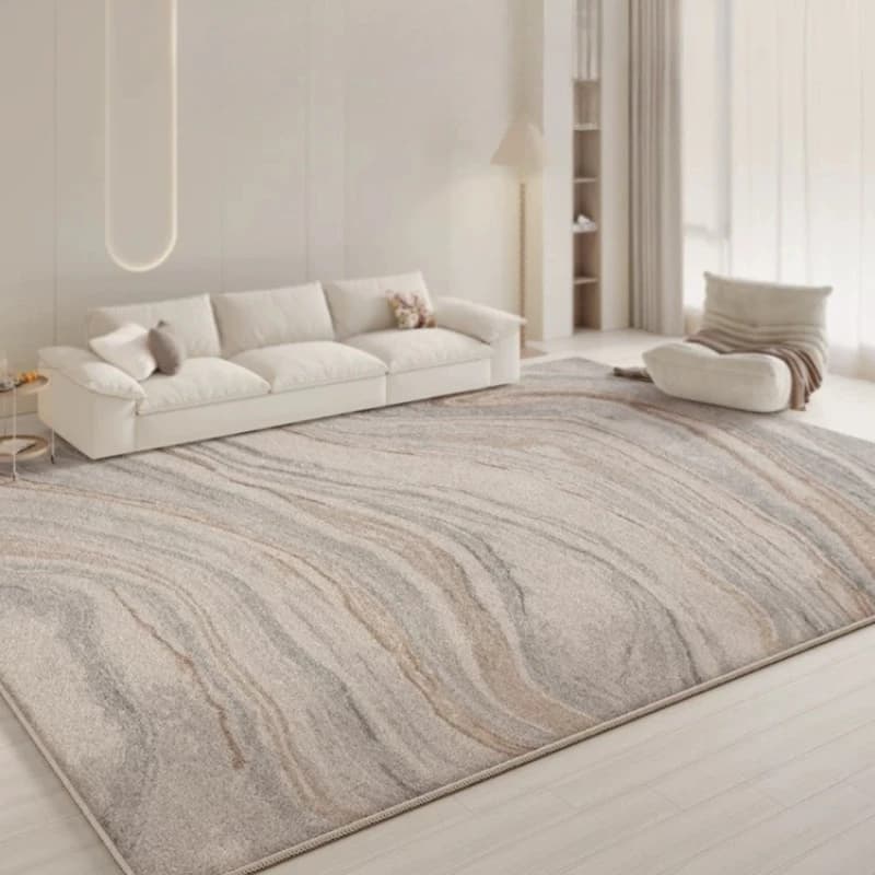 Minimalist Carpets for Living Room Light Luxury Bedroom Decor Carpet Nordic Style Fluffy Soft Lounge Rug Home Plush Floor Mat